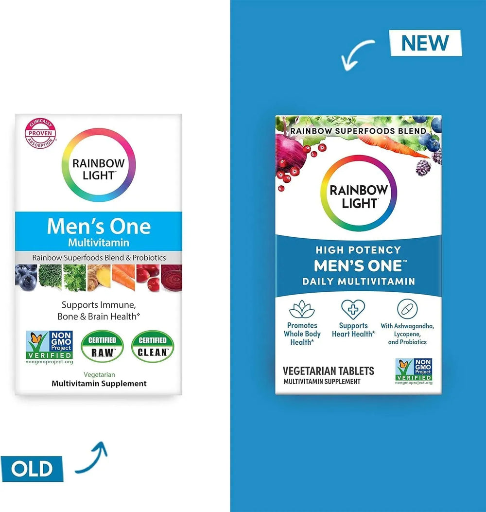 RAINBOW LIGHT - Rainbow Light Multivitamin for Men 30 Tabletas - The Red Vitamin MX - Suplementos Alimenticios - {{ shop.shopifyCountryName }}