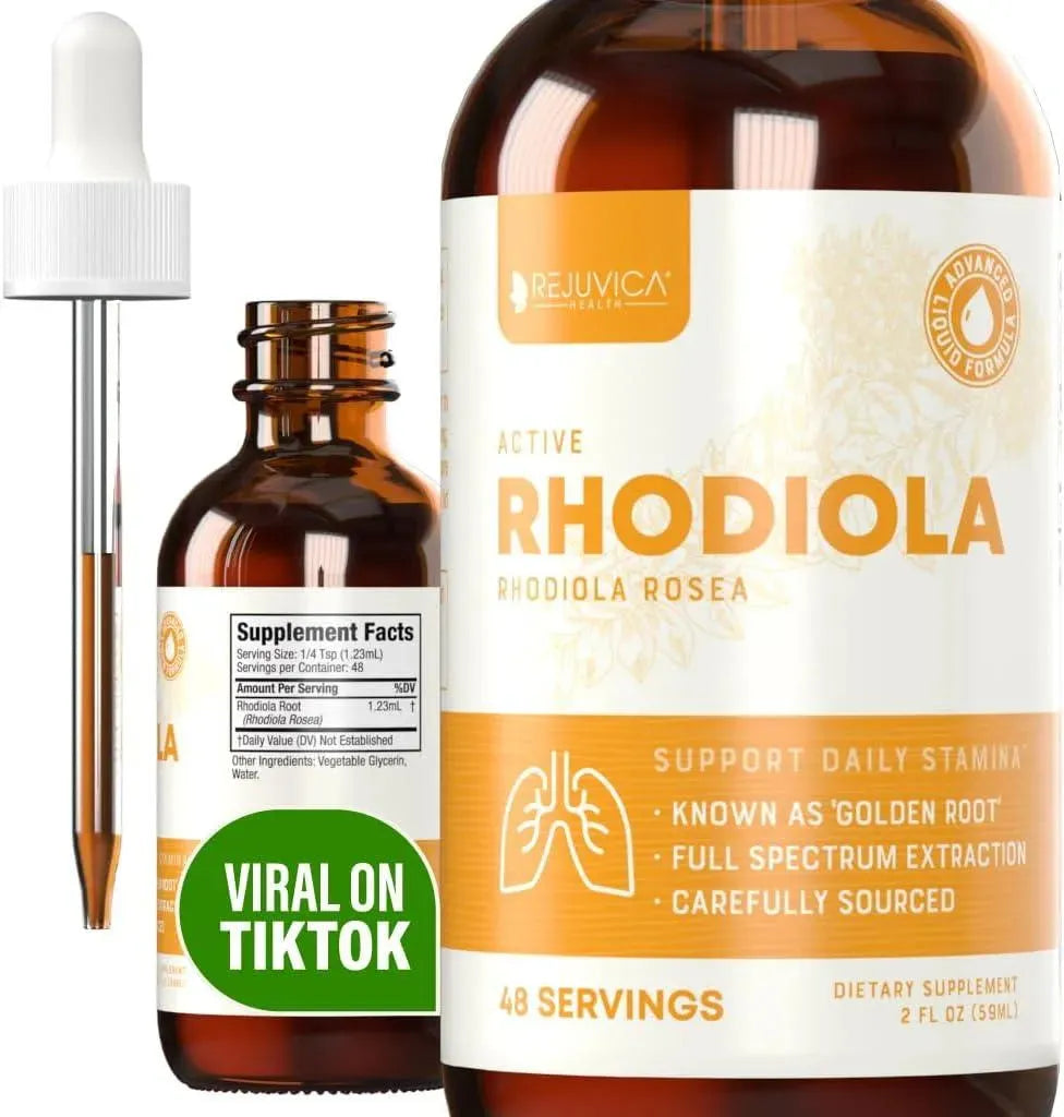 REJUVICA HEALTH - Rejuvica Health Active Rhodiola Rhodiola Root Extract 59Ml. - The Red Vitamin MX - Suplementos Alimenticios - {{ shop.shopifyCountryName }}