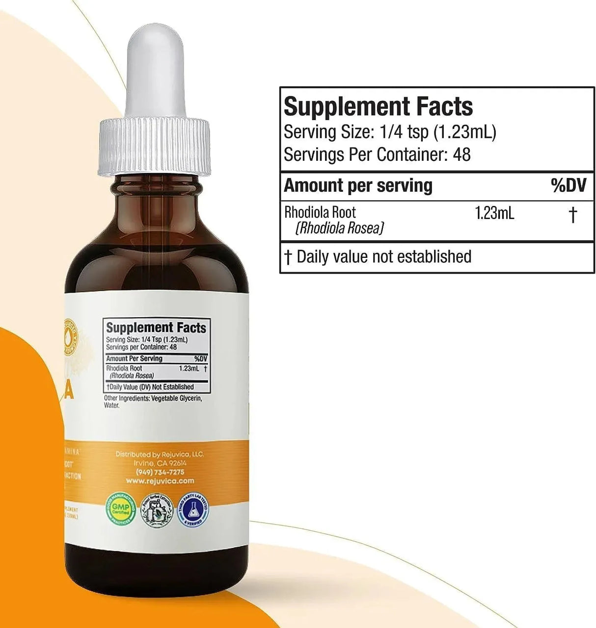 REJUVICA HEALTH - Rejuvica Health Active Rhodiola Rhodiola Root Extract 59Ml. - The Red Vitamin MX - Suplementos Alimenticios - {{ shop.shopifyCountryName }}
