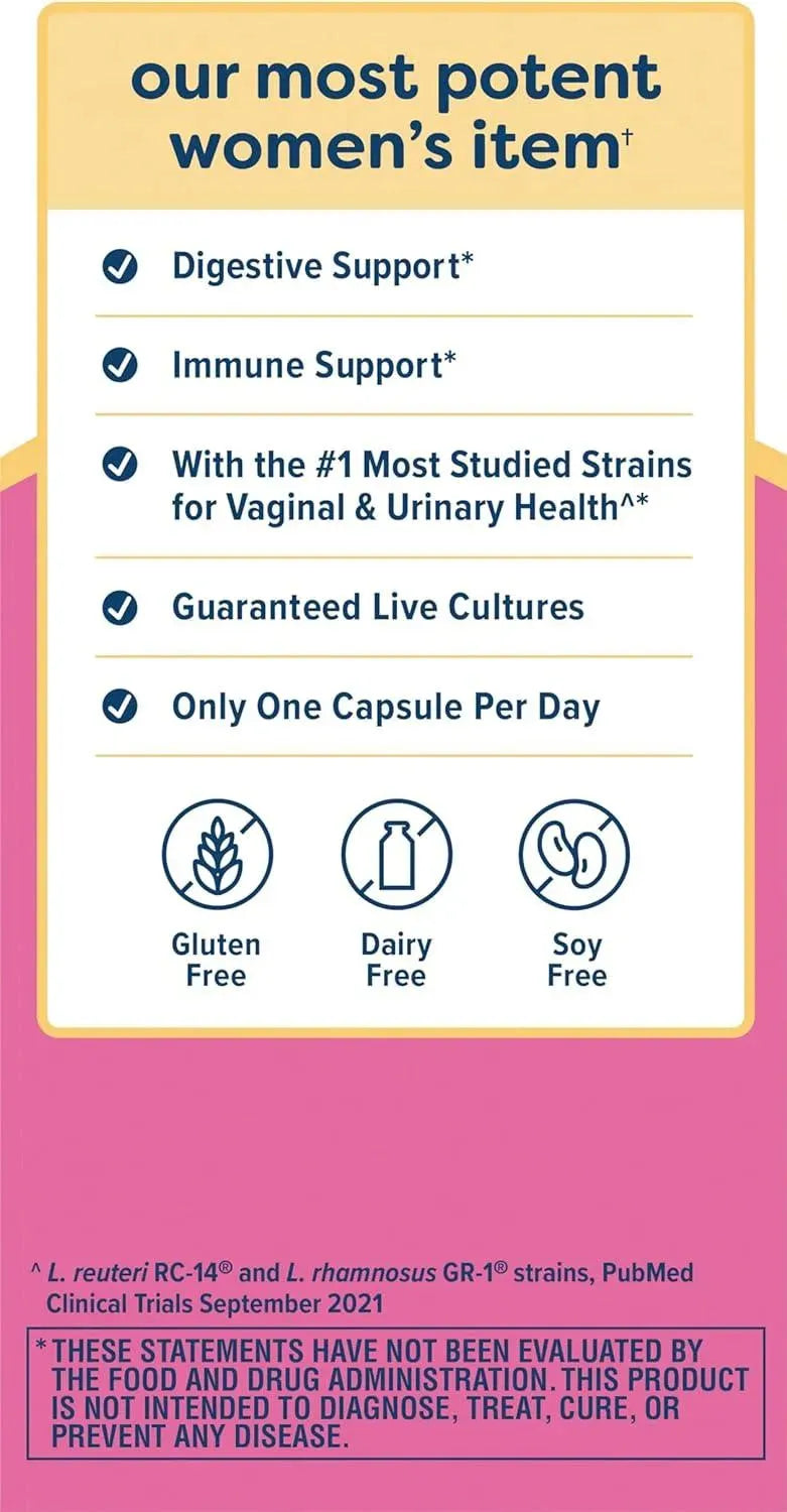 RENEWLIFE - Renew Life Women's Probiotic 90 Billion CFU 30 Capsulas - The Red Vitamin MX - Suplementos Alimenticios - {{ shop.shopifyCountryName }}