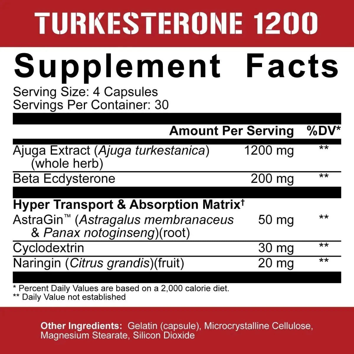 RICH PIANA 5% - 5% Nutrition Turkesterone 1200Mg. 200Mg. Ecdysterone 120 Capsulas - The Red Vitamin MX - Suplementos Alimenticios - {{ shop.shopifyCountryName }}