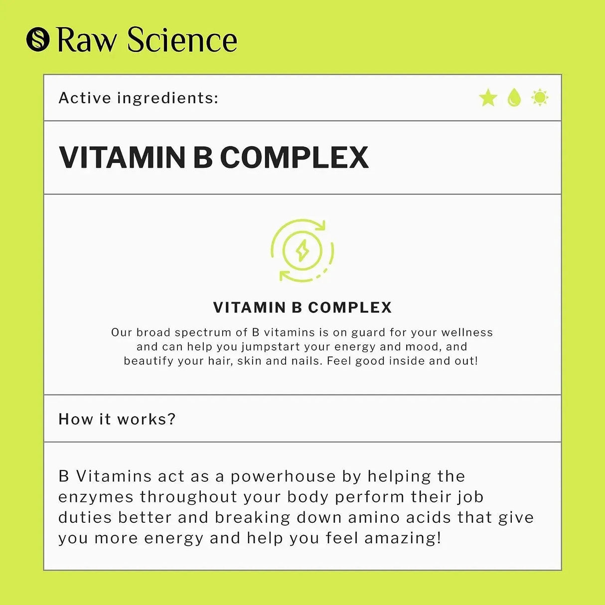 S RAW SCIENCE - S Raw Science Liquid Vitamin B Complex 60Ml. - The Red Vitamin MX - Suplementos Alimenticios - {{ shop.shopifyCountryName }}