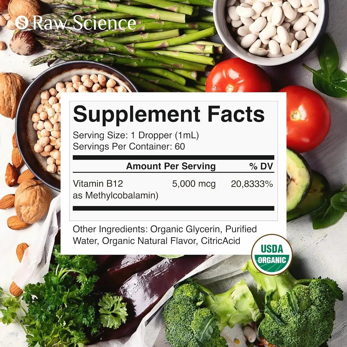 S RAW SCIENCE - S RAW SCIENCE Vitamin B12 Liquid Drops 5000mcg 2 Fl.Oz. - The Red Vitamin MX - Suplementos Alimenticios - {{ shop.shopifyCountryName }}