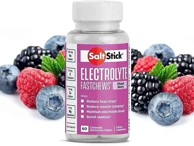 SALTSTICK - SaltStick FastChews Electrolyte Tablets Quick Rehydration 60 Tabletas - The Red Vitamin MX - Suplementos Alimenticios - {{ shop.shopifyCountryName }}