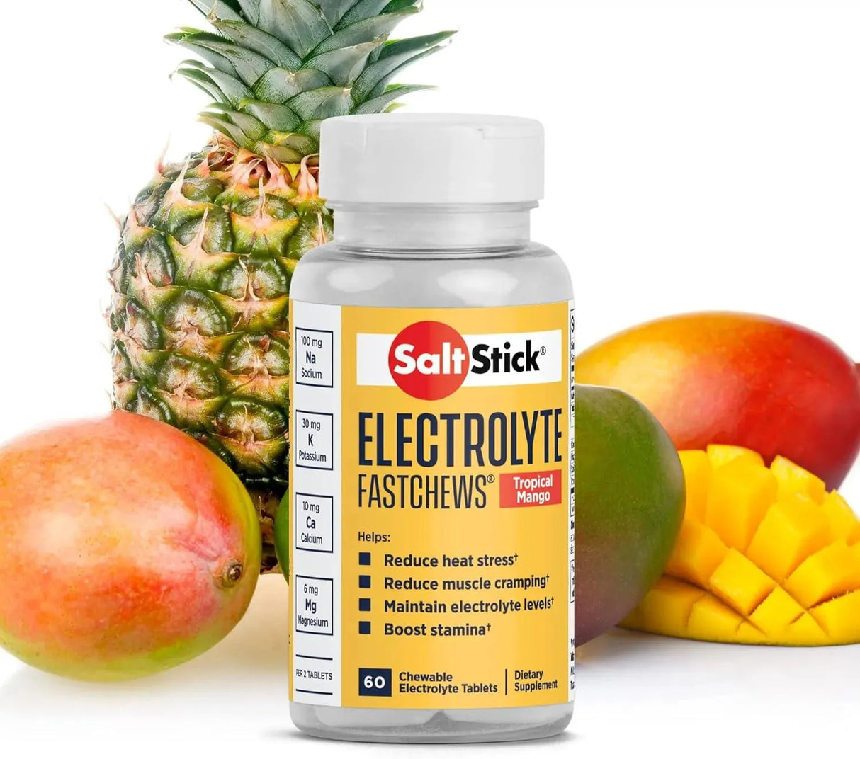 SALTSTICK - SaltStick FastChews Electrolyte Tablets Quick Rehydration 60 Tabletas - The Red Vitamin MX - Suplementos Alimenticios - {{ shop.shopifyCountryName }}