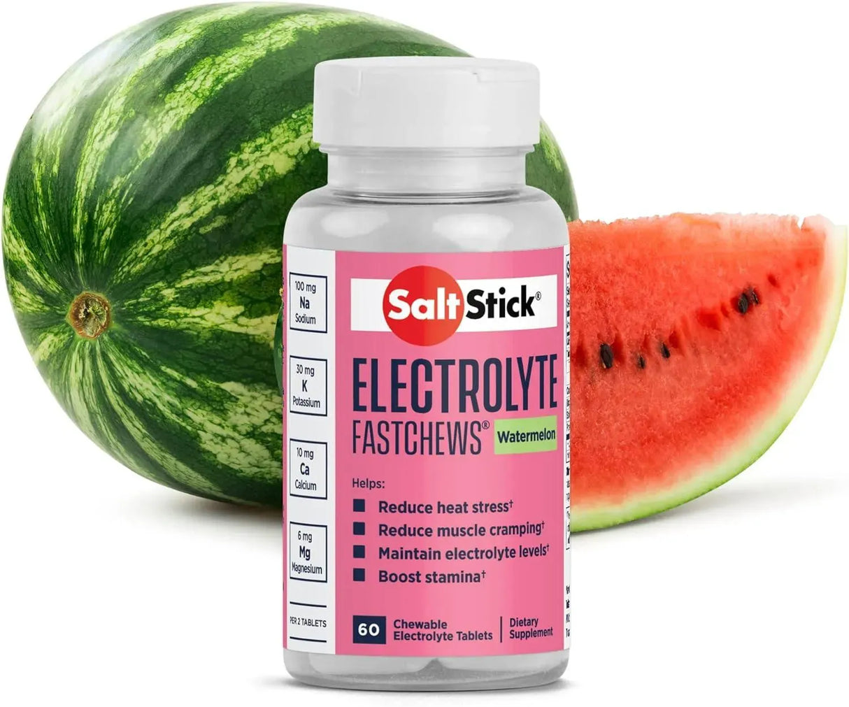 SALTSTICK - SaltStick FastChews Electrolyte Tablets Quick Rehydration 60 Tabletas - The Red Vitamin MX - Suplementos Alimenticios - {{ shop.shopifyCountryName }}