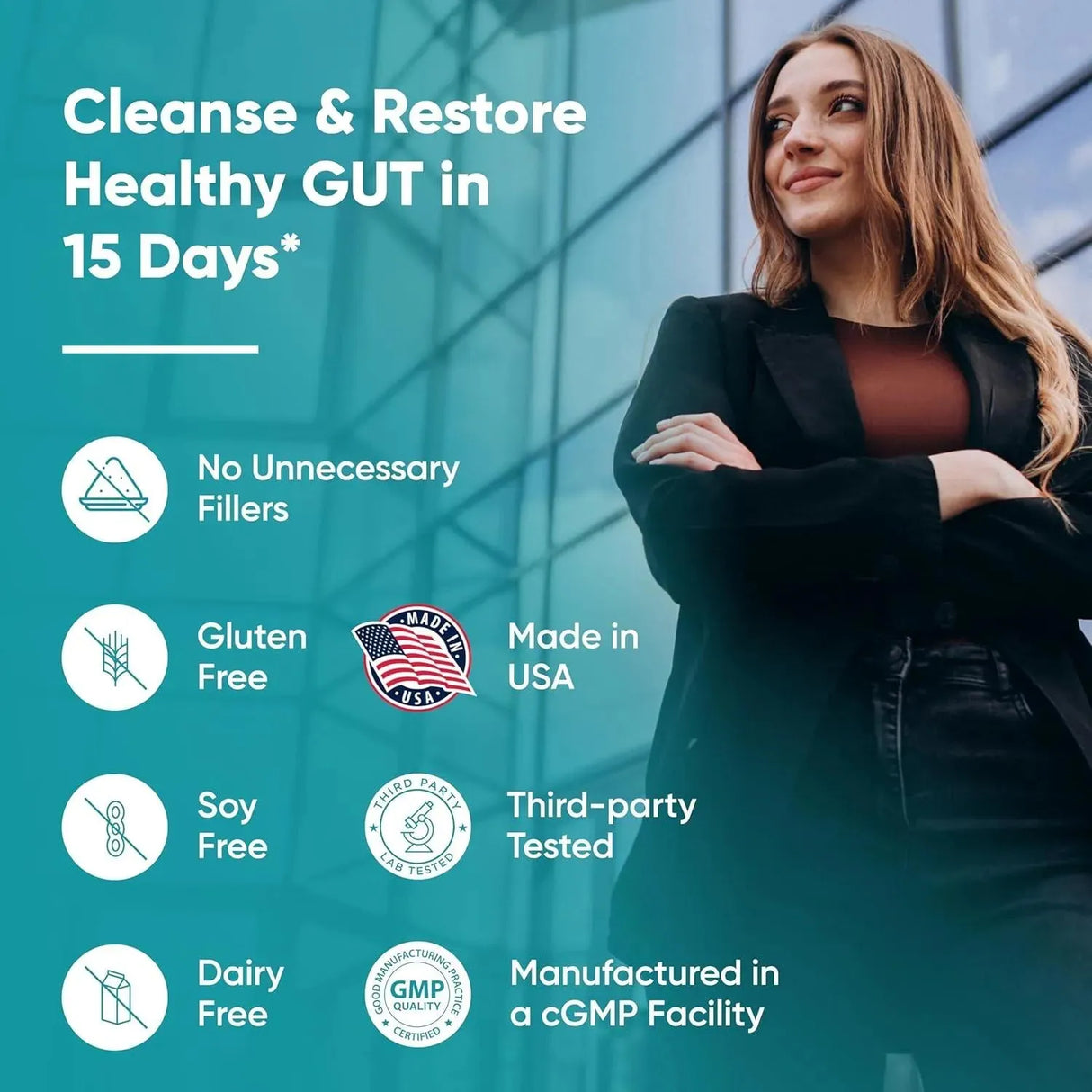 SANDHU´S - Sandhu's 15 Day Gut Cleanse Colon Detox for Women & Men 30 Capsulas - The Red Vitamin MX - Suplementos Alimenticios - {{ shop.shopifyCountryName }}