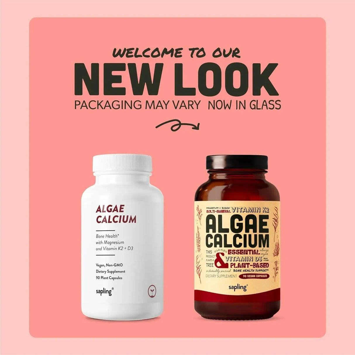 SAPLING - Sapling Algae Calcium 90 Capsulas - The Red Vitamin MX - Suplementos Alimenticios - {{ shop.shopifyCountryName }}