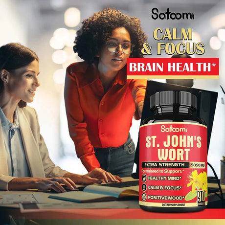 SATOOMI - Satoomi St. John's Wort 5050Mg. 90 Capsulas - The Red Vitamin MX - Suplementos Alimenticios - {{ shop.shopifyCountryName }}