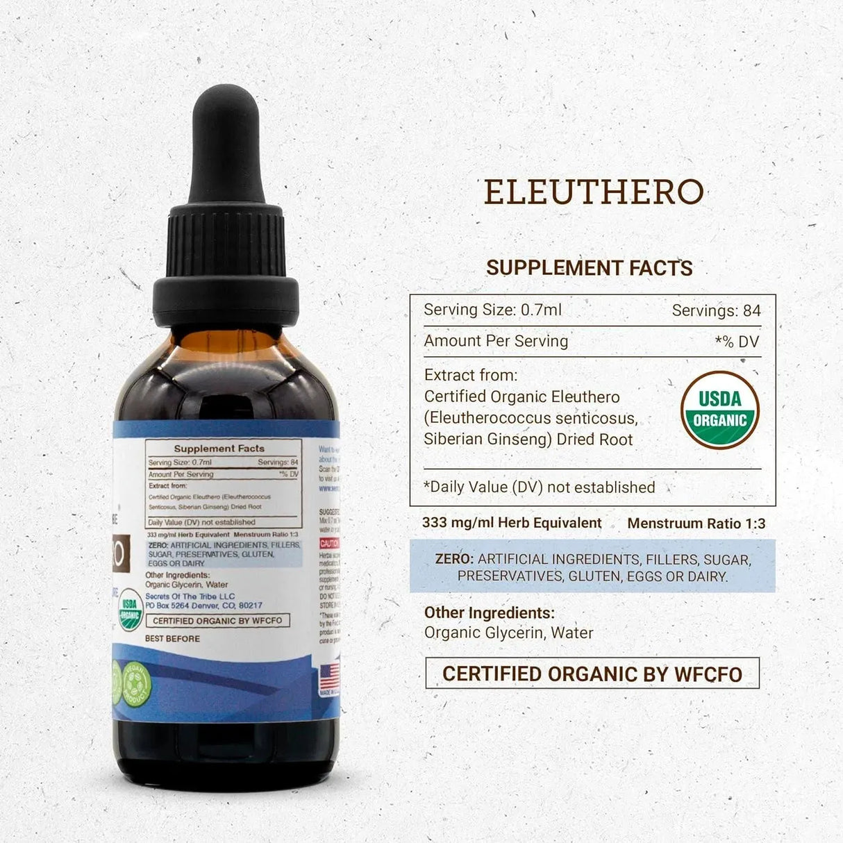 SECRETS OF THE TRIBE - Secrets of the Tribe Eleuthero Extract 2 Fl.Oz. - The Red Vitamin MX - Suplementos Alimenticios - {{ shop.shopifyCountryName }}