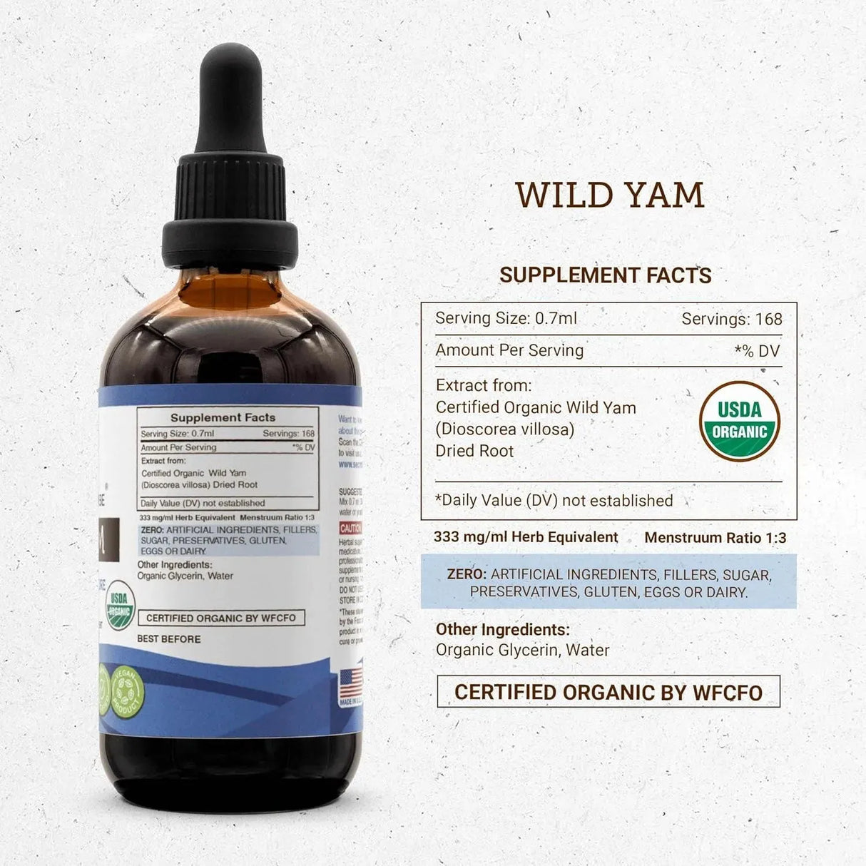 SECRETS OF THE TRIBE - Secrets of the Tribe Wild Yam Organic Tincture 4 Fl. Oz. - The Red Vitamin MX - Suplementos Alimenticios - {{ shop.shopifyCountryName }}