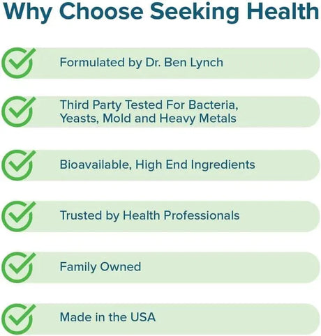 SEEKING HEALTH - Seeking Health L-5-MTHF 1,700mcg 60 Capsulas - The Red Vitamin MX - Suplementos Alimenticios - {{ shop.shopifyCountryName }}