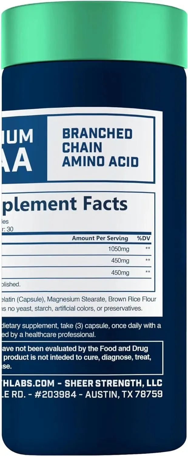 SHEER STRENGTH LABS - Sheer Strength Labs BCAA Amino Acids 90 Capsulas - The Red Vitamin MX - Suplementos Alimenticios - {{ shop.shopifyCountryName }}