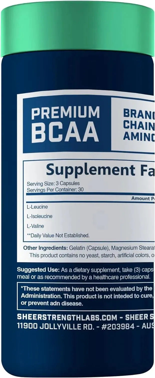 SHEER STRENGTH LABS - Sheer Strength Labs BCAA Amino Acids 90 Capsulas - The Red Vitamin MX - Suplementos Alimenticios - {{ shop.shopifyCountryName }}