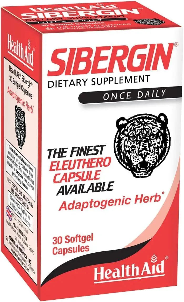 SIBERGIN - Sibergin Siberian Eleuthero 30 Capsulas Blandas - The Red Vitamin MX - Suplementos Alimenticios - {{ shop.shopifyCountryName }}