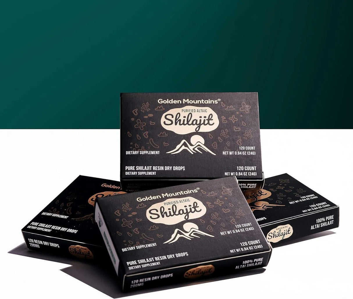 SIBERIAN GREEN - Siberian Green Premium Pure Shilajit Dry Drops by Siberian Green Altai "Golden Mountains" 120 Gotas - The Red Vitamin MX - Suplementos Alimenticios - {{ shop.shopifyCountryName }}