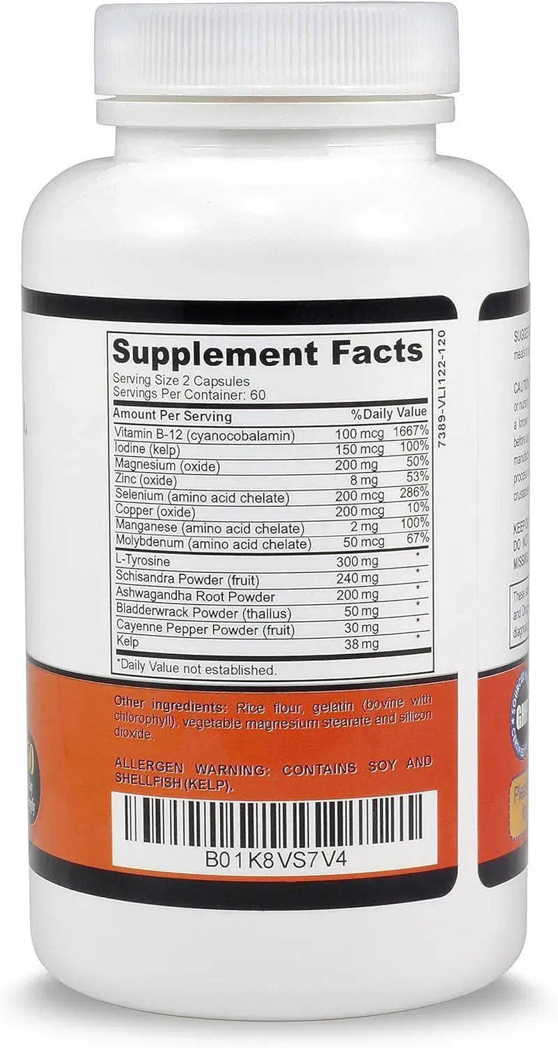 SIGMACEUTICAL - Sigmaceutical Thyroid Support for Women 120 Capsulas - The Red Vitamin MX - Suplementos Alimenticios - {{ shop.shopifyCountryName }}