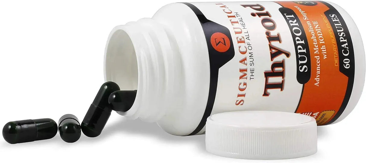 SIGMACEUTICAL - Sigmaceutical Thyroid Support for Women 60 Capsulas - The Red Vitamin MX - Suplementos Alimenticios - {{ shop.shopifyCountryName }}