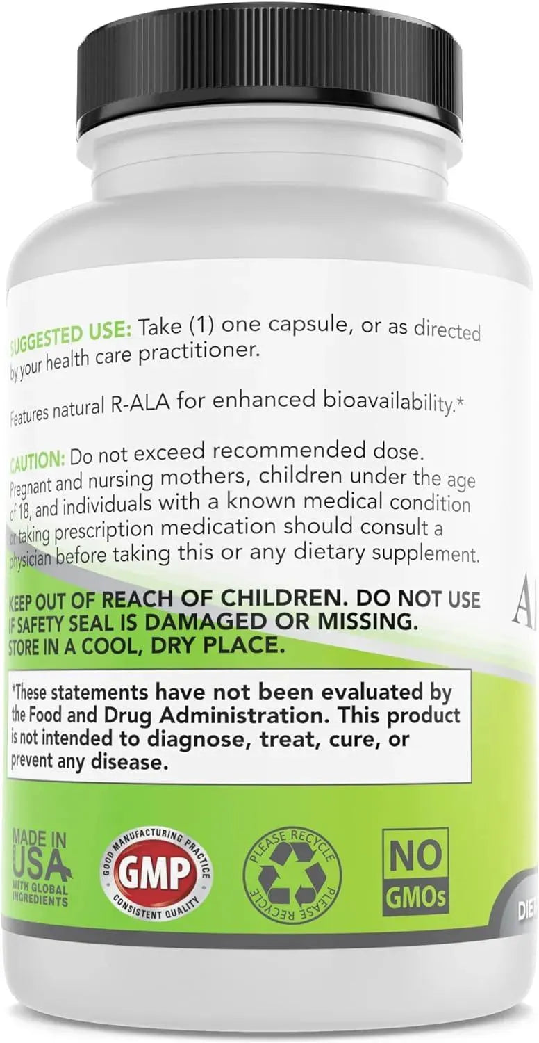 SIMPLY NATURES PURE - Simply Natures Pure Alpha Lipoic Acid 600Mg. 120 Capsulas - The Red Vitamin MX - Suplementos Alimenticios - {{ shop.shopifyCountryName }}