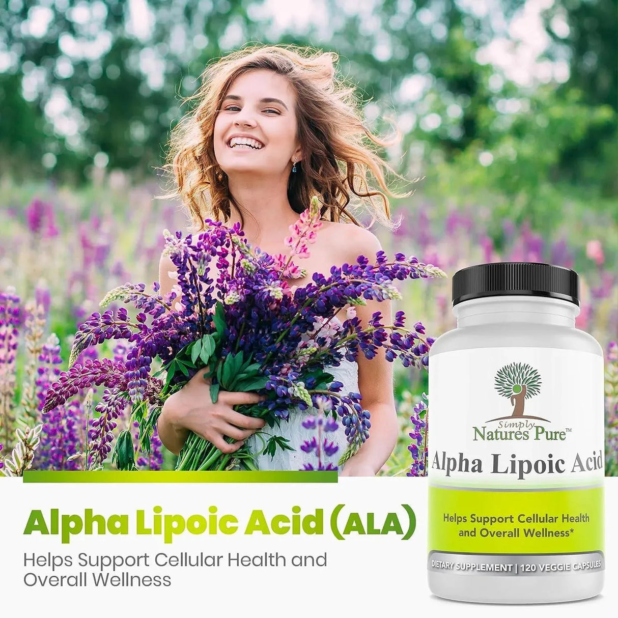 SIMPLY NATURES PURE - Simply Natures Pure Alpha Lipoic Acid 600Mg. 120 Capsulas - The Red Vitamin MX - Suplementos Alimenticios - {{ shop.shopifyCountryName }}