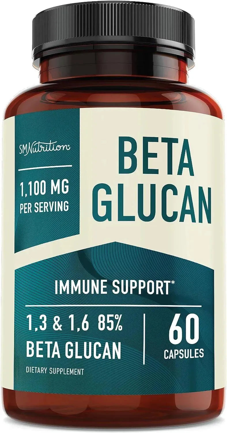 SM Nutrition - SM Nutrition Beta Glucan 1100Mg. 60 Capsulas - The Red Vitamin MX - Suplementos Alimenticios - {{ shop.shopifyCountryName }}