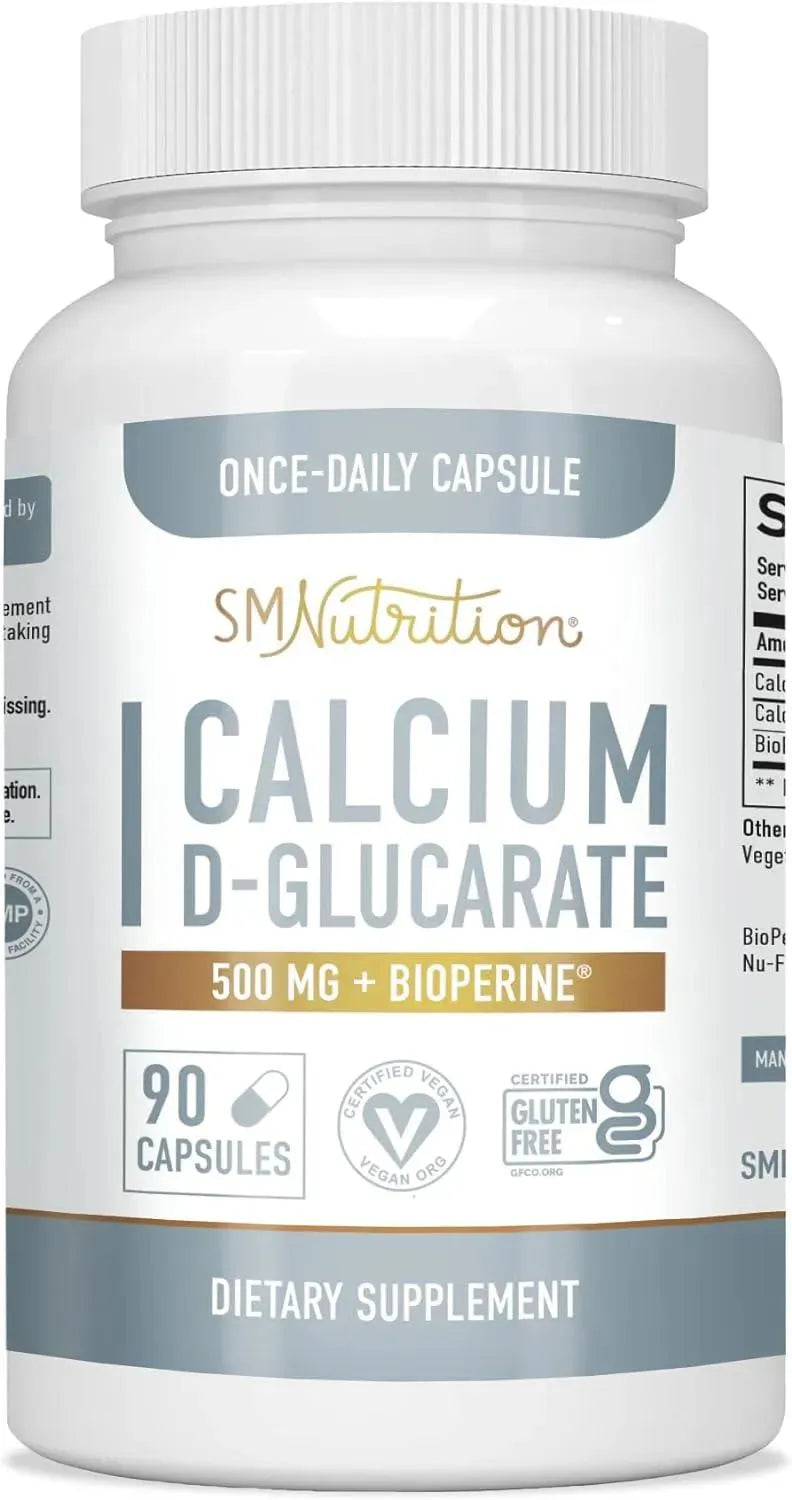 SM Nutrition - SM Nutrition Calcium D-Glucarate 500Mg. 90 Capsulas - The Red Vitamin MX - Suplementos Alimenticios - {{ shop.shopifyCountryName }}