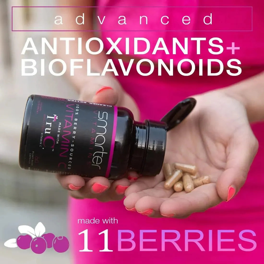 SMARTER VITAMINS - SmarterVitamins Raw Whole Food Vitamin C 180 Capsulas 3 Pack - The Red Vitamin MX - Suplementos Alimenticios - {{ shop.shopifyCountryName }}