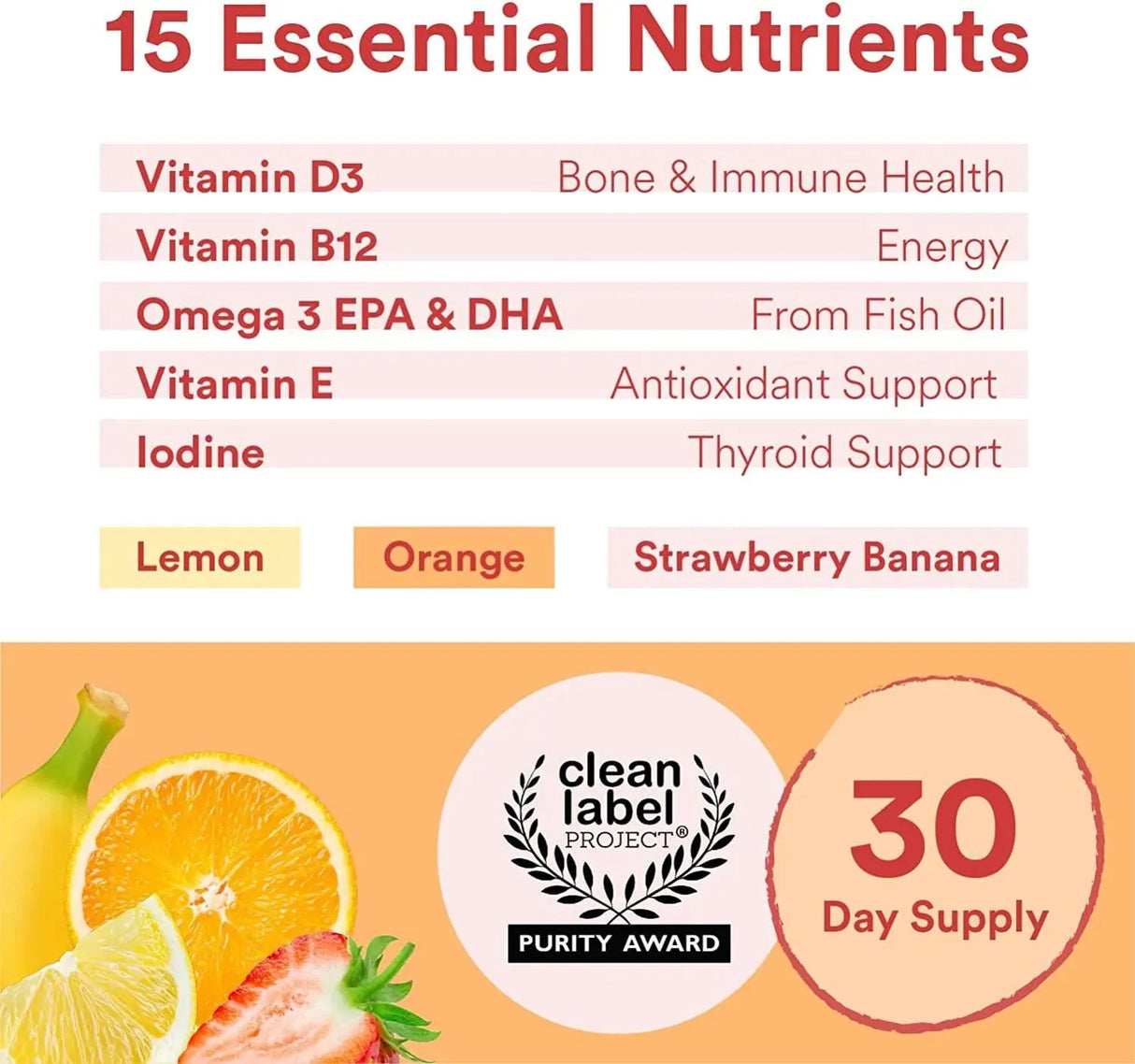 SMARTYPANTS - SmartyPants Kids Formula Daily Gummy Multivitamin 120 Gomitas - The Red Vitamin MX - Suplementos Alimenticios - {{ shop.shopifyCountryName }}