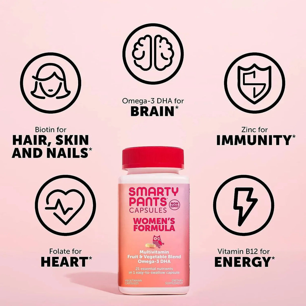 SMARTYPANTS - SmartyPants Multivitamin for Women 30 Capsulas - The Red Vitamin MX - Suplementos Alimenticios - {{ shop.shopifyCountryName }}