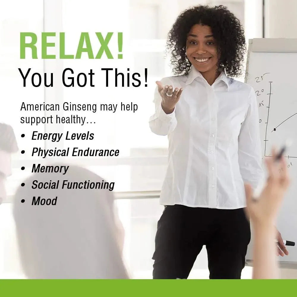 SOLARAY - SOLARAY American Ginseng 480Mg. 50 Capsulas - The Red Vitamin MX - Suplementos Alimenticios - {{ shop.shopifyCountryName }}