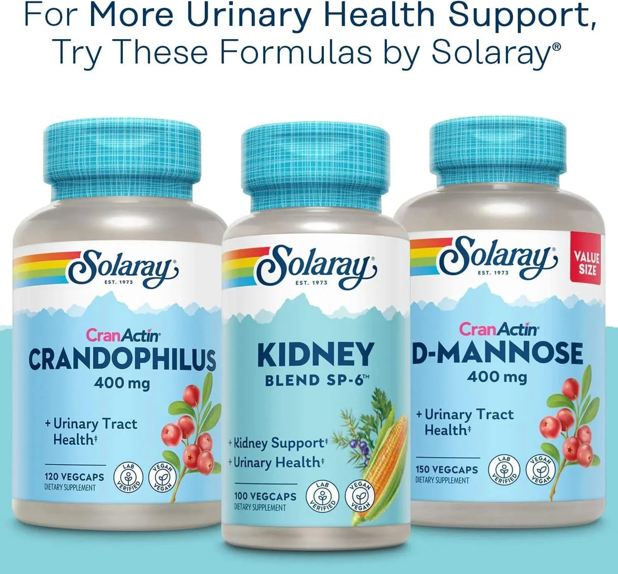 SOLARAY - Solaray Cranactin Cranberry AF Extract 400Mg. 120 Capsulas - The Red Vitamin MX - Suplementos Alimenticios - {{ shop.shopifyCountryName }}