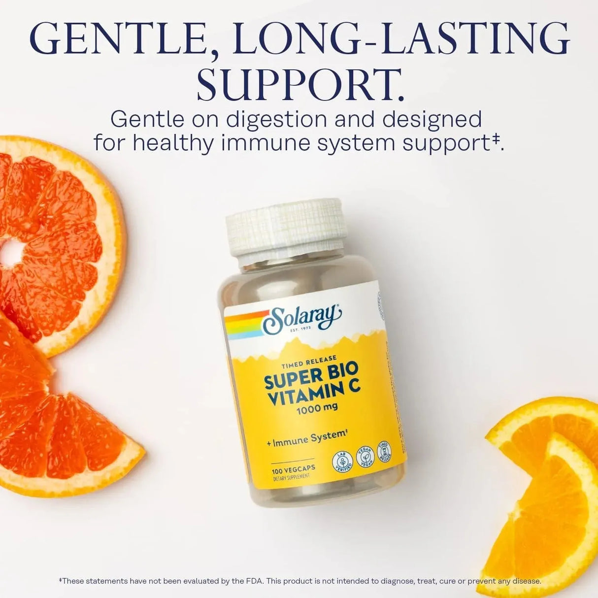 SOLARAY - SOLARAY Super Bio C Buffered Vitamin C 1000Mg. 100 Capsulas - The Red Vitamin MX - Suplementos Alimenticios - {{ shop.shopifyCountryName }}