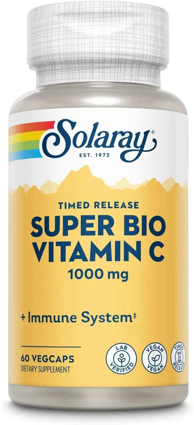 SOLARAY - SOLARAY Super Bio Vitamin C 1000Mg. 60 Capsulas - The Red Vitamin MX - Suplementos Alimenticios - {{ shop.shopifyCountryName }}