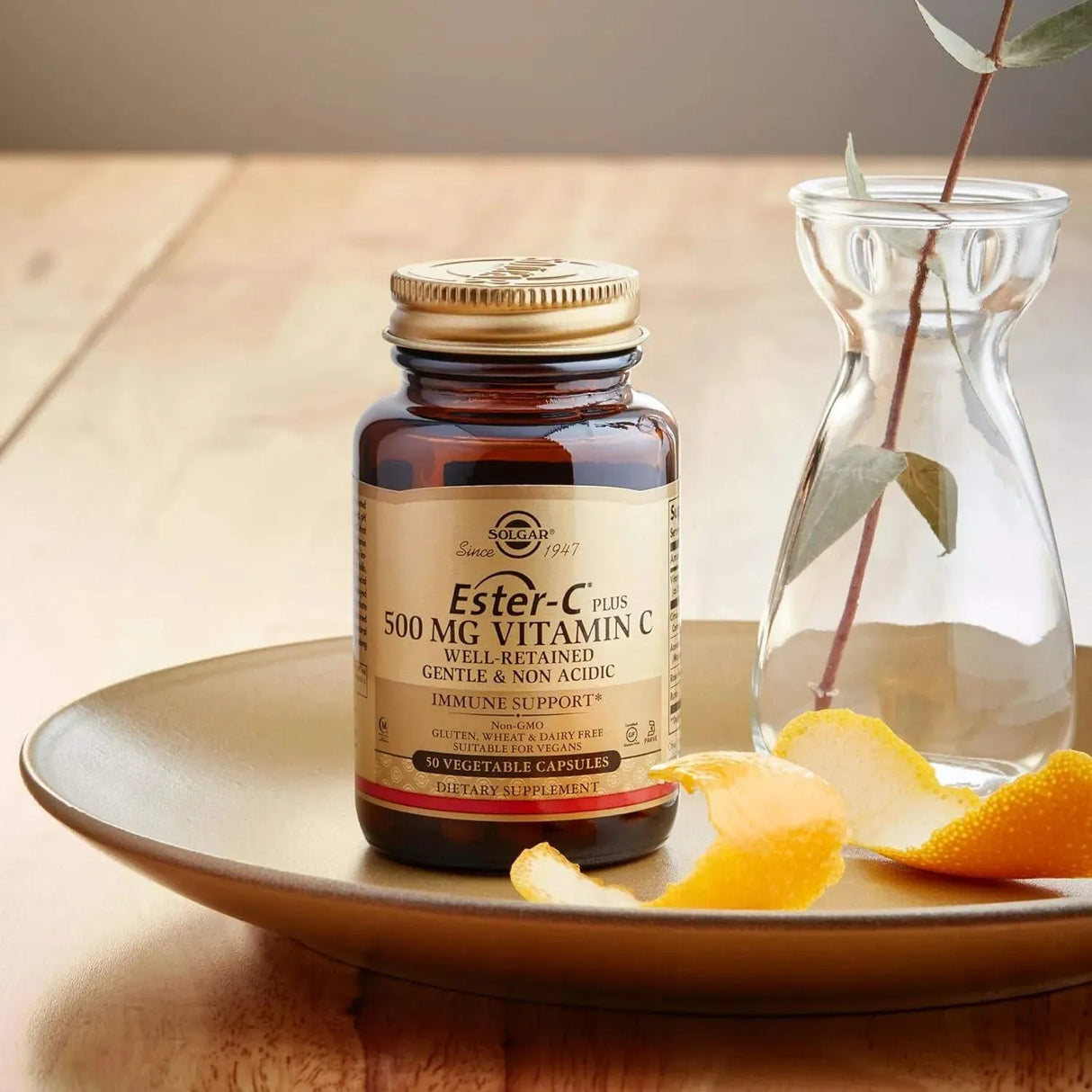 SOLGAR - Solgar Ester-C Plus 500Mg. Vitamin C 250 Capsulas - The Red Vitamin MX - Suplementos Alimenticios - {{ shop.shopifyCountryName }}