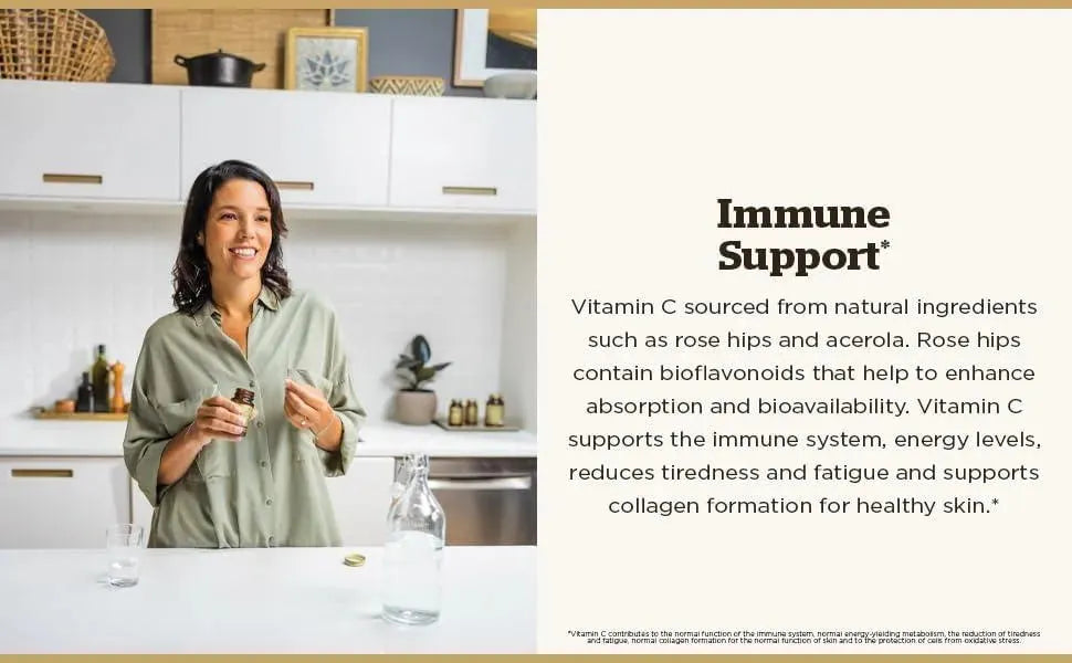 SOLGAR - Solgar Vitamin C 1000Mg. with Rose Hips 250 Tabletas - The Red Vitamin MX - Suplementos Alimenticios - {{ shop.shopifyCountryName }}