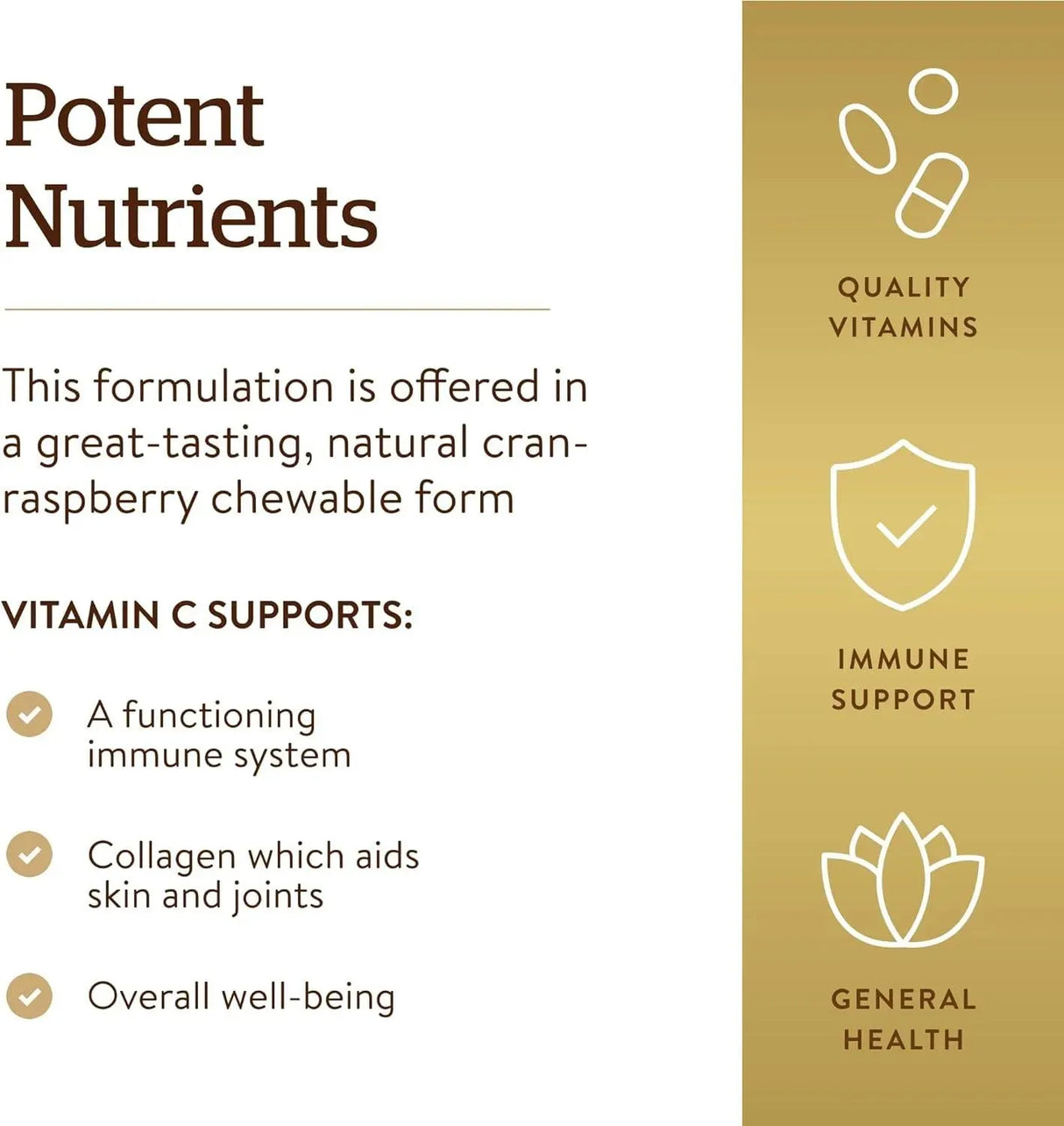 SOLGAR - Solgar Vitamin C 500Mg. Chewable Cran Raspberry Flavor 90 Tabletas Masticables - The Red Vitamin MX - Suplementos Alimenticios - {{ shop.shopifyCountryName }}