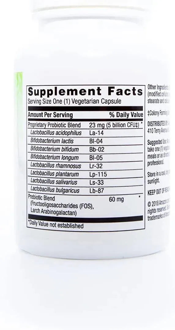 SOLIMO - Solimo Probiotic 5 Billion CFU 60 Capsulas - The Red Vitamin MX - Suplementos Alimenticios - {{ shop.shopifyCountryName }}