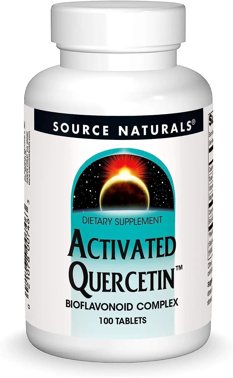 Source Naturals Activated Quercetin 100 Tabletas – The Red Vitamin MX