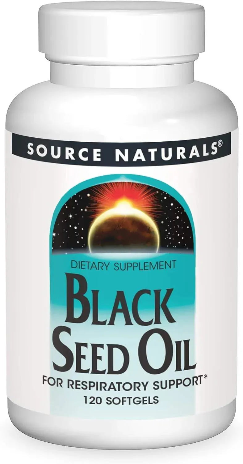 SOURCE NATURALS - Source Naturals Black Cumin Seed Oil 120 Capsulas Blandas - The Red Vitamin MX - Suplementos Alimenticios - {{ shop.shopifyCountryName }}