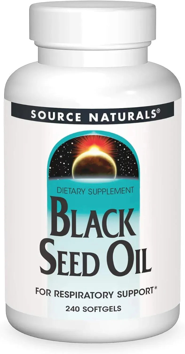 SOURCE NATURALS - Source Naturals Black Cumin Seed Oil 240 Capsulas Blandas - The Red Vitamin MX - Suplementos Alimenticios - {{ shop.shopifyCountryName }}