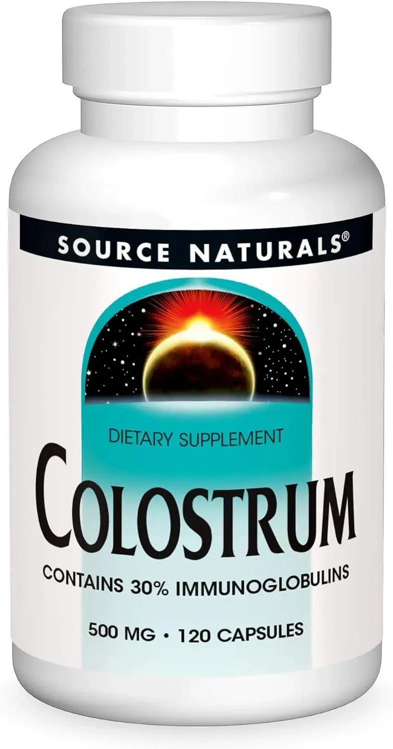 SOURCE NATURALS - Source Naturals Colostrum Contains 30 Percent Immunoglobulins 120 Capsulas - The Red Vitamin MX - Suplementos Alimenticios - {{ shop.shopifyCountryName }}
