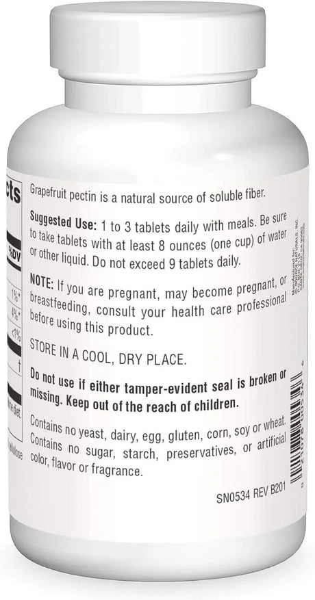 SOURCE NATURALS - Source Naturals Grapefruit Pectin 1000Mg. 240 Tabletas - The Red Vitamin MX - Suplementos Alimenticios - {{ shop.shopifyCountryName }}