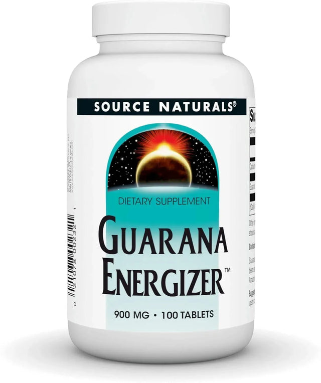 SOURCE NATURALS - Source Naturals Guarana Energizer 900Mg. 100 Tabletas - The Red Vitamin MX - Suplementos Alimenticios - {{ shop.shopifyCountryName }}