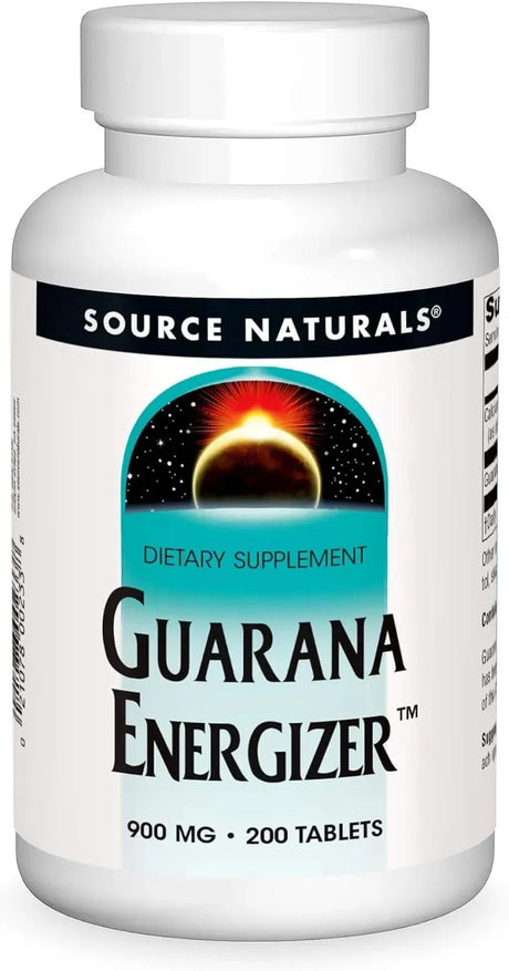 SOURCE NATURALS - Source Naturals Guarana Energizer 900Mg. 200 Tabletas 2 Pack - The Red Vitamin MX - Suplementos Alimenticios - {{ shop.shopifyCountryName }}