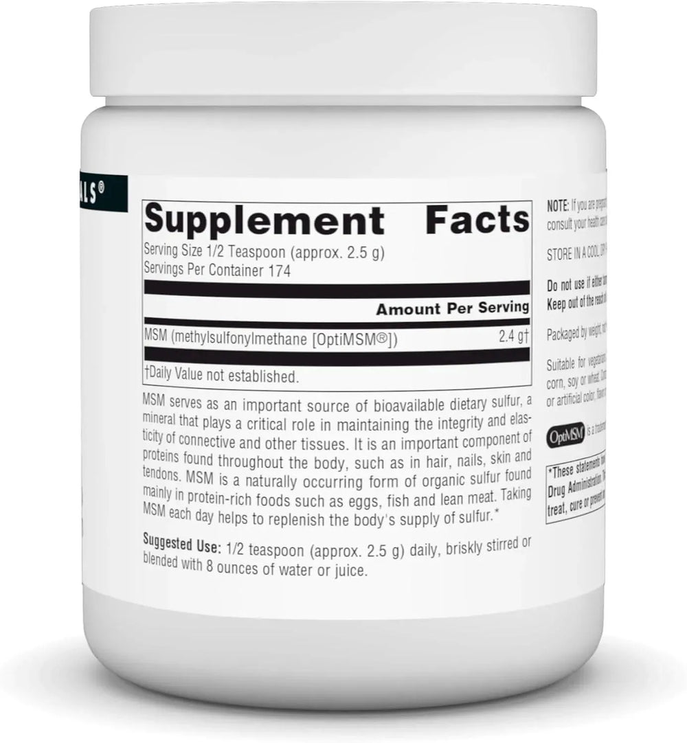 SOURCE NATURALS - Source Naturals MSM Powder 453.6 Gr. - The Red Vitamin MX - Suplementos Alimenticios - {{ shop.shopifyCountryName }}