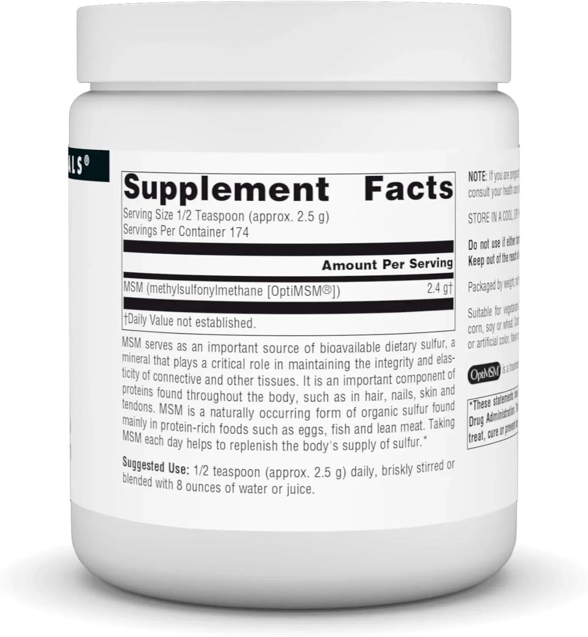 SOURCE NATURALS - Source Naturals MSM Powder 453.6 Gr. - The Red Vitamin MX - Suplementos Alimenticios - {{ shop.shopifyCountryName }}