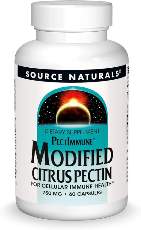 SOURCE NATURALS - Source Naturals PectImmune Modified Citrus Pectin 750Mg. 60 Capsulas - The Red Vitamin MX - Suplementos Alimenticios - {{ shop.shopifyCountryName }}