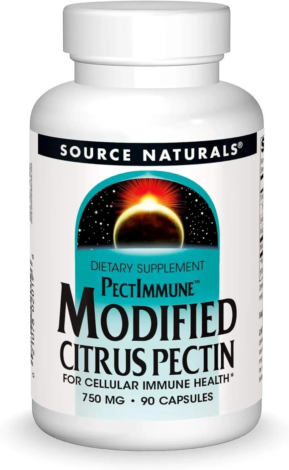 SOURCE NATURALS - Source Naturals PectImmune, Modified Citrus Pectin 750Mg. 90 Capsulas - The Red Vitamin MX - Suplementos Alimenticios - {{ shop.shopifyCountryName }}