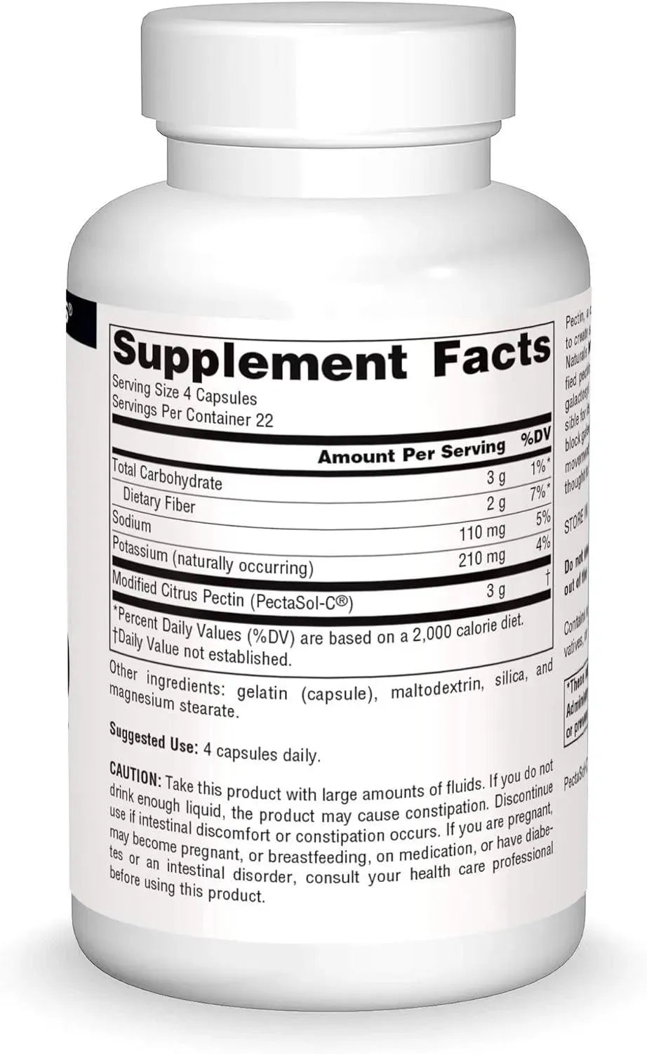 SOURCE NATURALS - Source Naturals PectImmune, Modified Citrus Pectin 750Mg. 90 Capsulas - The Red Vitamin MX - Suplementos Alimenticios - {{ shop.shopifyCountryName }}