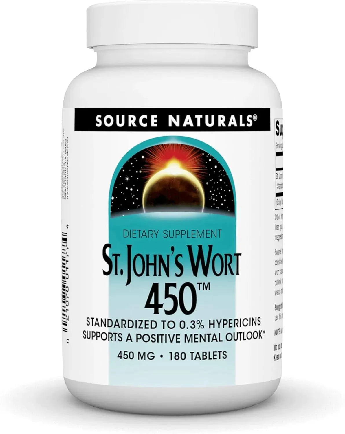 SOURCE NATURALS - Source Naturals St. John's Wort 450Mg. 180 Tabletas - The Red Vitamin MX - Suplementos Alimenticios - {{ shop.shopifyCountryName }}
